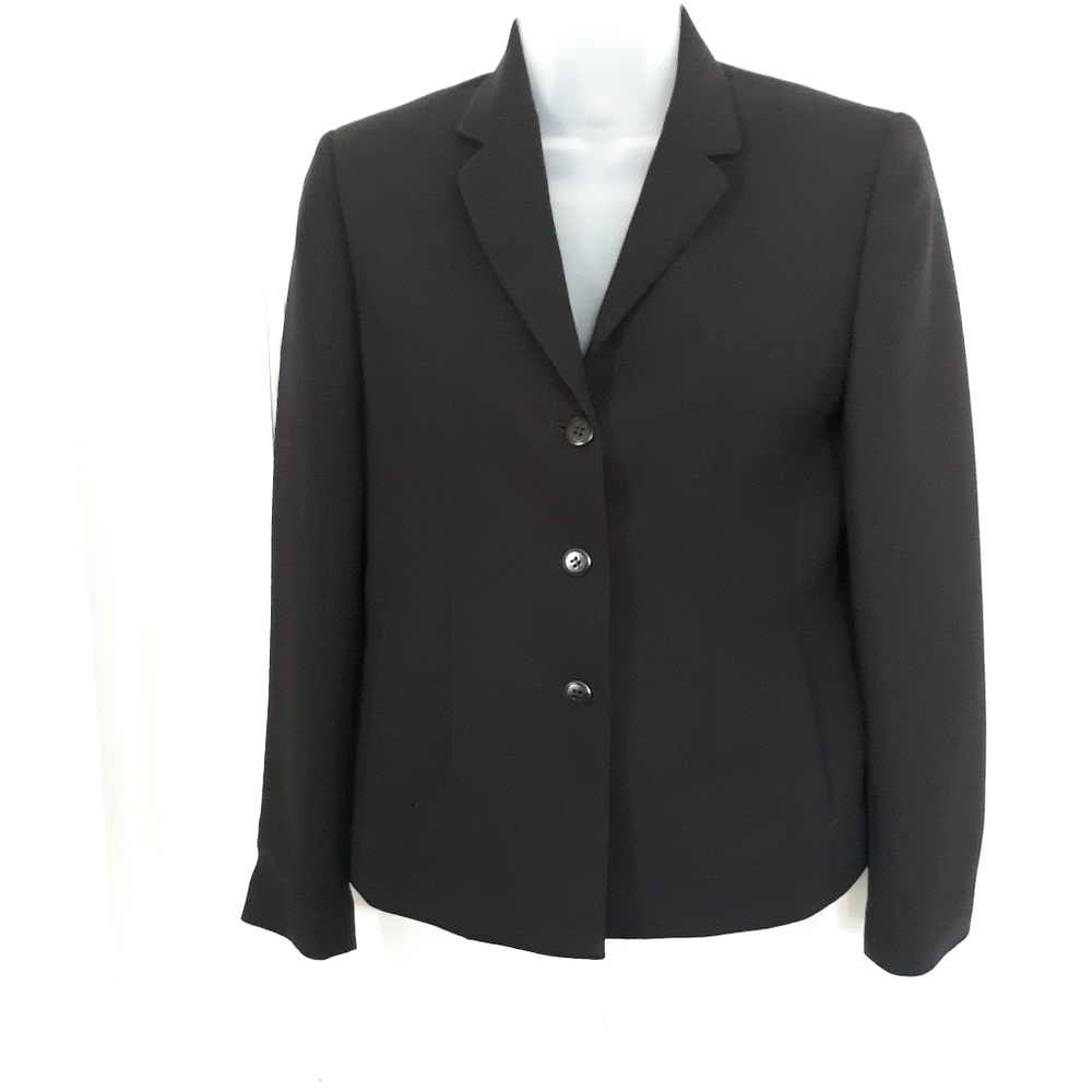 COLLECTIBLES Petite Sophisticate Black Blazer Sz 2